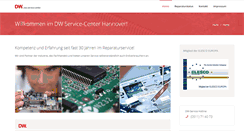 Desktop Screenshot of dw-service.com